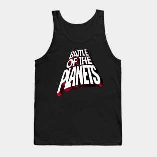 Battle of the Planets Logo 3D Tank Top